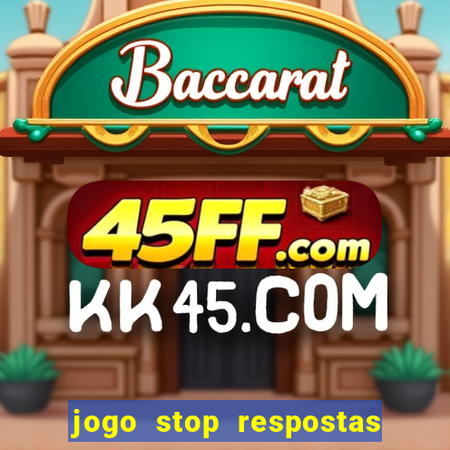 jogo stop respostas de a a z